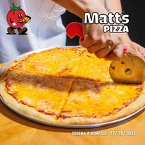 Pizza de queso Matt's Pizza